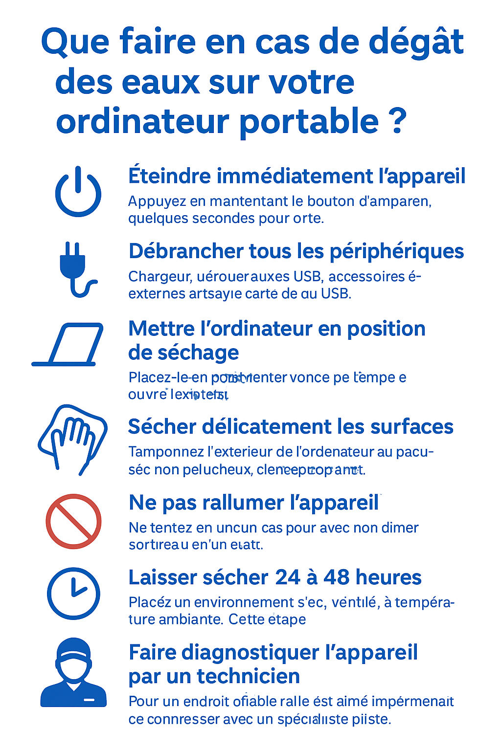 Nettoyage des contaminants humides des PCB